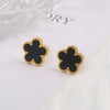 Stainless Steel Laser Five Leaf Flower Petal Adjustable Clover Bracelet Classic for Woman Girl Jewelry Party Gift - Image 9