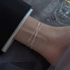 Silver Bracelets for Women Simple Korean Multi Layer Coil Adjustable Bracelets Party Wedding Jewelry Gifts - Image 3
