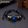 12 Constellation Zodiac Sign Charm Luminous Bracelets Men Women Vintage Multilayer Wrap Leather Bracelet Bangle Birthday Gift - Image 11