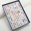 100 Pair/Lot Small Mini Stud Earring Set For Girl Love Star Animal Geometric Random Female Wedding Party Ear Jewelry Accessories - Image 8