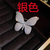 Rinhoo Full Zircon Wings Silver Color Butterfly Brooch For Women Rhinestone Insect Lapel Pins Animal Badge Jewelry - Image 8