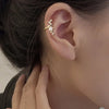 Korean Zircon Star Ear Clip for Women Without Piercing Long Tassel Sweet Ear Cuff Clip Earrings Wedding Jewelry Gift - Image 26
