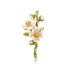Plants Flowers Brooches, Sunflowers, Lotuses, Poppies, Clover, Roses, Jasmine, Clothing Backpacks Accessories Gifts - Image 12