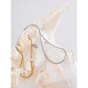 Layered Chain Imitation Pearl Chic Anklet Gold Platinum Plated Australia Summer Jewelry Gift - Image 3
