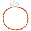 Multicolor Glass Bead Choker Necklace with Irregular Shapes - Image 13
