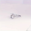 1pc Multi Size Split Shank Oval Prong Bezel Rose Golden Silver Adjustable Ring Set Gemstone Fitting - Image 8