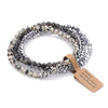 4 mm Faceted Bead Bracelet in Multiple Color and Length Options - Image 16