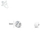 ZS 1 Piece Magnetic Clip-on Earrings Star Heart Shape CZ Crystal Ear Clip No Piercing Ear Stud No Pierced Earring Jewelry 4-8MM - Image 11