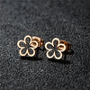Bohemia Cute Flower Earrings for Women Golden Color Stainless Steel Earrings Daisy Wedding Jewelry Gifts - Image 9