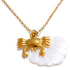 Summer Ocean Style Shell Starfish Conch Pendant Necklace Gold Color Plated Charm Jewelry Gift - Image 11