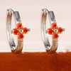 6/8/10mm Stainless Steel Zircon Flower Hoop Earring Small Gold Color Circle Hoops Huggie Piercing Earring Jewelry - Image 17