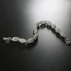 Silver Flower Beads Charm Bracelets For Women Hollow Ball Silver Bracelet Adjustable Wedding Party Jewelry Gifts - Image 3
