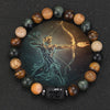 Astrology 12 Zodiac Bracelet Stone Zodiac Constellation Bracelet Gift for Men Women Sagittarius Virgo Aquarius Bracelet - Image 10