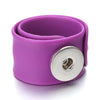 Leather 18MM Snap Button Bracelet Bangle Handmade Braided Leather Snap Bracelets for Women Men Buttons Jewelry - Image 28