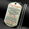 To My Son I Love You Pendant Necklace Stainless Steel Dog Tag Letter Chain Birthday Graduation Gift Jewelry Men Inspiration Kids - Image 10