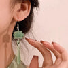 1Pair Chinese Style Lotus Pendant Tassel Earrings For Women Girls Classic Retro Elegant Long Drop Earrings Jewelry Gifts - Image 5