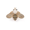 Cute Crystal Pearl Animal Bee Wings Brooches for Women Charm Retro Multicolor Enamel Zircon Pins Clothing Jewelry Gift - Image 6