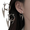Cyberpunk Personality Design Darts Shape Ear Pendants Gothic Earrings Hip Hop Eardrop Unisex Jewelry Accessories Gift - Image 1