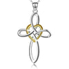 High End Geometric Design Love Cube Zircon Necklace with Removable Round Zircon Jewelry Elegant Daily Accessories - Image 33