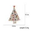 Christmas Rhinestones Star Tree Brooches for Women Unisex Classic Corsage Pins Office Party Friend Gifts Jewelry Accessories - Image 17