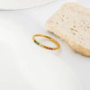 Stainless Steel Rainbow Color Cubic Zircon Stone Finger Rings for Women Gold Plated Stacker Ring Jewelry Gift - Image 3