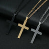 Religion Christian Simple Necklace for Women Men Virgin Mary Jesus Cross Pendant Chains Jewelry - Image 1