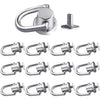 1/10pcs D-shaped Ring Bag Clip Buckles Retro Metal Double Buckle Handbag Chain Handles Connector Bag Strap Hardware Accessories - Image 7