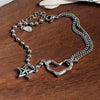 Silver Bracelets for Women Men String Accessories Vintage Rabbit Pendant Party Jewelry Gift - Image 1