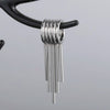 5/10/lots ring Ear Cuff Stainless Steel Ear Clip Earrings Fake Cartilage Piercing Women Nose Rings Helix Cartilage Hoop Segment - Image 8