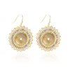 Badu Colorful Round Beaded Drop Earrings For Women Handmade Bohemia Beads Crystal Big Earrings Jewelry Gifts - Image 20