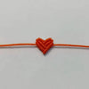 Braided Heart Rope Bracelet Adjustable in Many Colors - Image 46