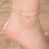 Stainless Steel Anklets for Women Sun Flower Leaves Moon Star Foot Bracelet Jewelry Summer Beach Accessories - Image 29