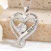 Elegant Style Heart shaped Pendant Necklace Hollow Design Mother's Day Gift Party Suitable for Friends Without Box - Image 18