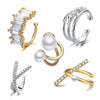 Y2k Crystal Fake Piercing Ear Cuff Earrings For Women Simple Zirconia 2000s Aesthetic Ear Cartilage Earing Chic Jewelry - Image 1