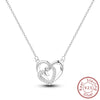 Necklace Silver Butterfly Love Heart Bear Classic Simple Adjustable Necklace For Women Girl Jewelry Gifts - Image 26