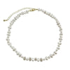 Adjustable Imitation Pearl Necklace with Irregular Beads - Image 11