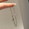high-quality sparkling star bangles for women inspired silver charm bracelet suitable for daily jewelry gifts - Image 6