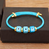 Lucky Cube Shape Evil Eye Personality Bracelet For Women Female Hip-Hop Style Adjustable Jewelry Accessories Gifts - Image 7