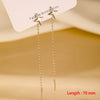Simple Style Box Chain Tassel Drop Earrings For Women Long Dangle Earring Piercing Line Accessories Thin Mini Ear Jewelry - Image 24