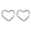 Men's Earrings Geometric Polygonal Stainless Steel Ear Buckle Ring Women Chic Earring Small Hoop Punk Party Ear Jewelry - Image 11