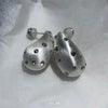 Brushed Matte Metal Water Drop Zircon Earrings for Women Chunky Geometric Party Jewelry Accessories - Image 7