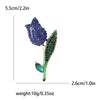 Resin Tulip Brooch for Women Unisex Rhinestone Flower Pin Pearl Plant Lapel Pin Banquet Party Backpack Gifts Jewelry Accessories - Image 25
