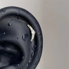 1pcs Quality Shiny Cross Zircon 316L Stainless Steel Ear Bone Nail Y2K Style Silver Color Earring for Women Cochlear Accessories - Image 10