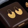 316L Stainless Steel Exaggerated Golden Flower Dangle Earrings For Women Jewelry Gift Party - Image 12