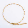 2.5/2.7/4mm Adjustable Stainless Steel Paperclip Chain Bracelet for Women Hand Bangle Ankle Anklet Wristband Metal Jewelry Gift - Image 9
