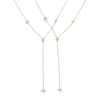 Lucky Cute CZ Star Eye Hand Chai Charm Lariat Y Necklace Amulet Judaism Sign of Life Gold Color Women Jewelry - Image 5