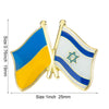 Ukraine Flag Badge Brooch Natinal Lapel Pins Flag Lapel Pins Country Flag Badge - Image 32