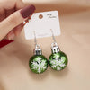 Christmas Color Sequin Snowflake Resin Star Light Balls Dangle Earring for Women Christmas Festive Atmosphere Jewelry - Image 12