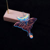 Iridescent Luna Moth Laser Acrylic Earrings for Women Cute Butterfly Drop Dangle Earring Statement Jewelry Gifts - Image 4
