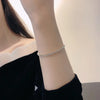 Stainless Steel Marquise Oval Square Cut Silver Color on Hand Tennis Bracelet Bangle for Women Party Gift Jewelry - Image 6
